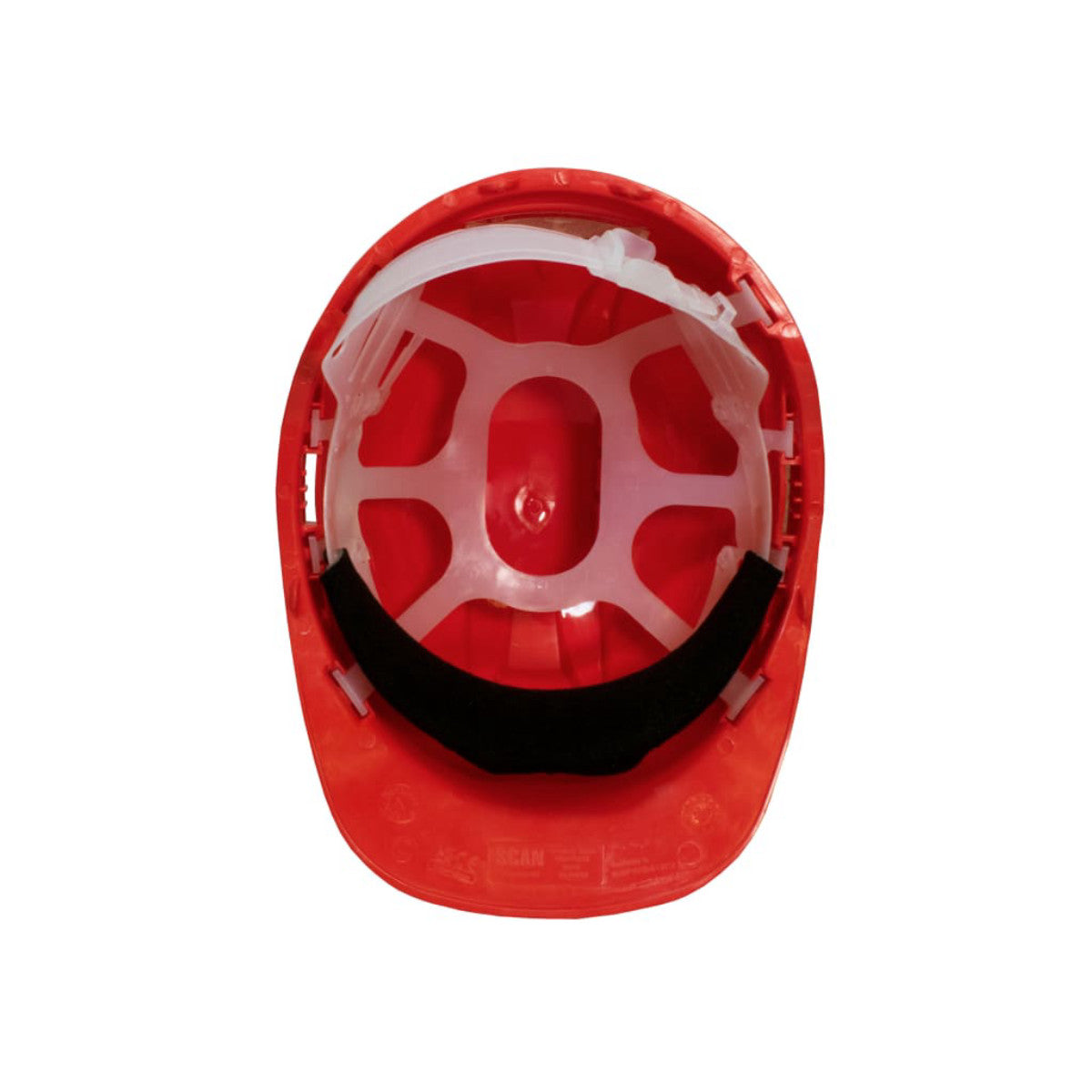 Scan Safety Helmet - Red SCAPPESHR