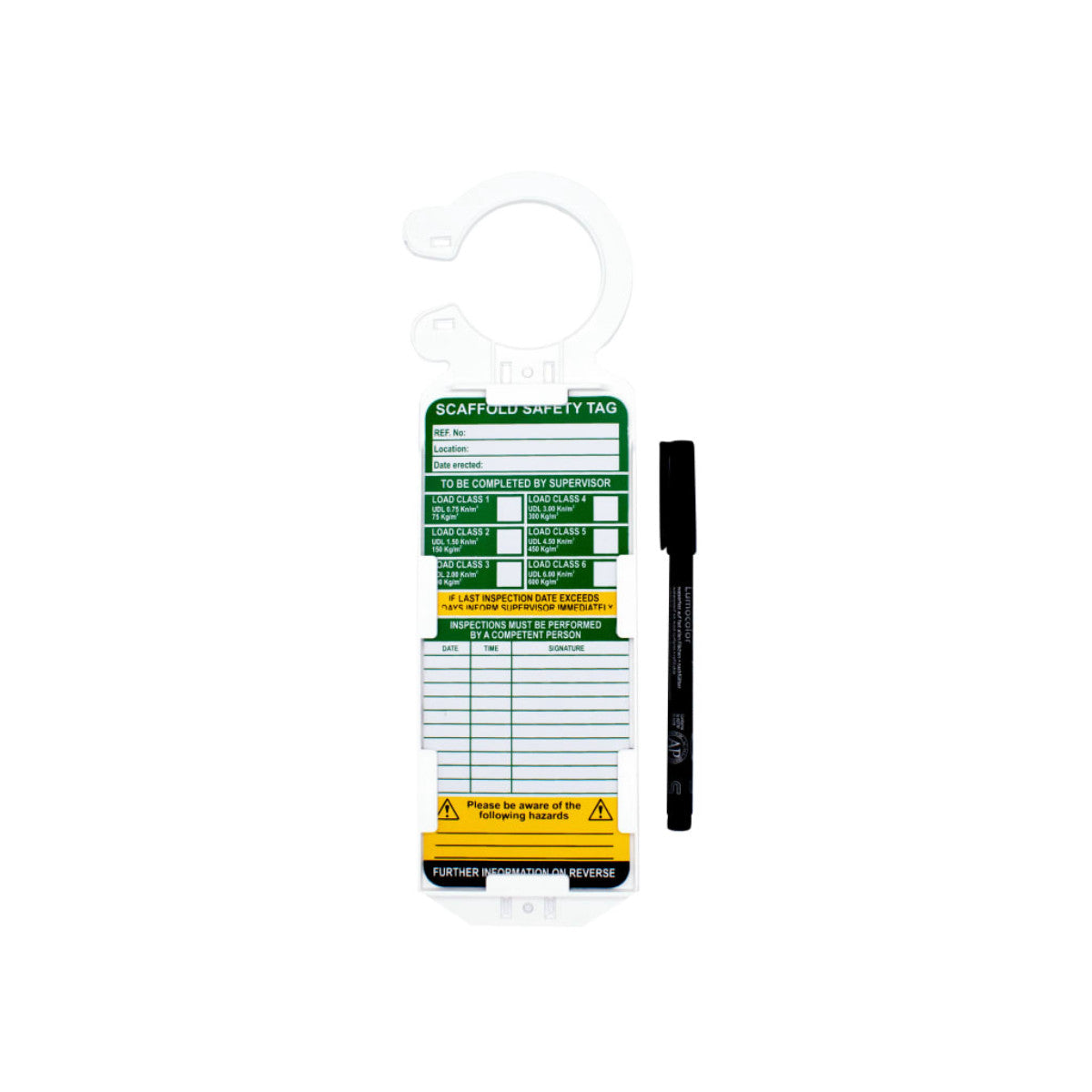 Scan Scaffold Tag Kit SCASCAFTAGS