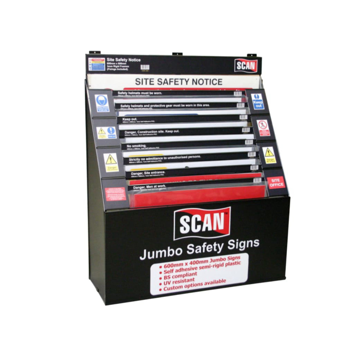 Scan Signs Display - 36 Large Signs SCASSDIS36