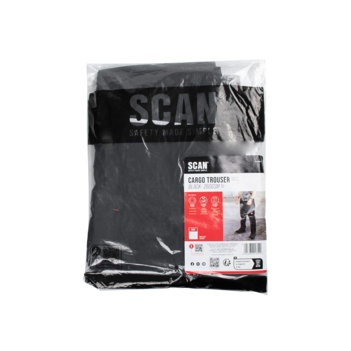 Scan Cargo Worker Trousers - S (30-32in) SCAWWWTS