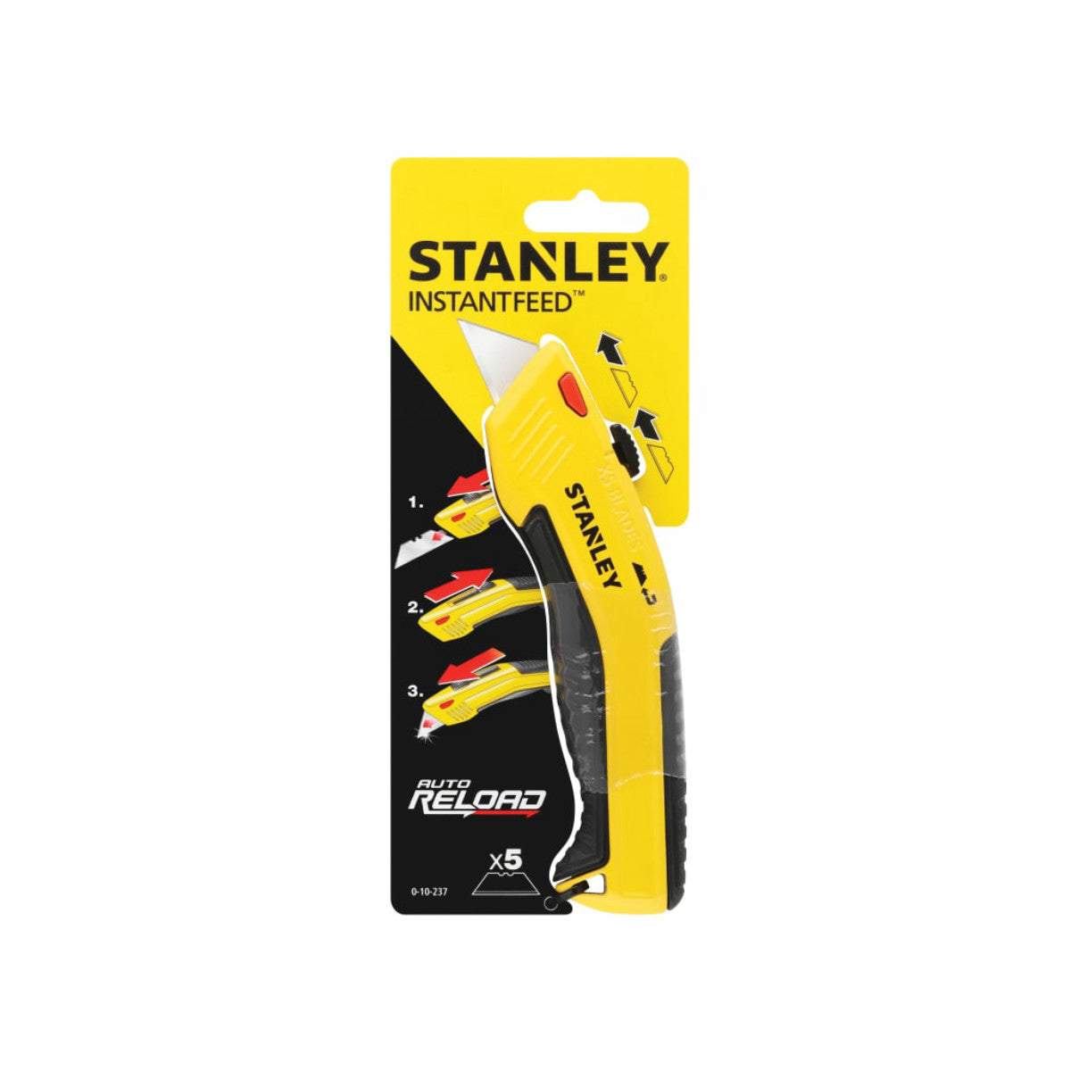 STANLEY Hand Tools Retractable Blade Knife Autoload STA010237