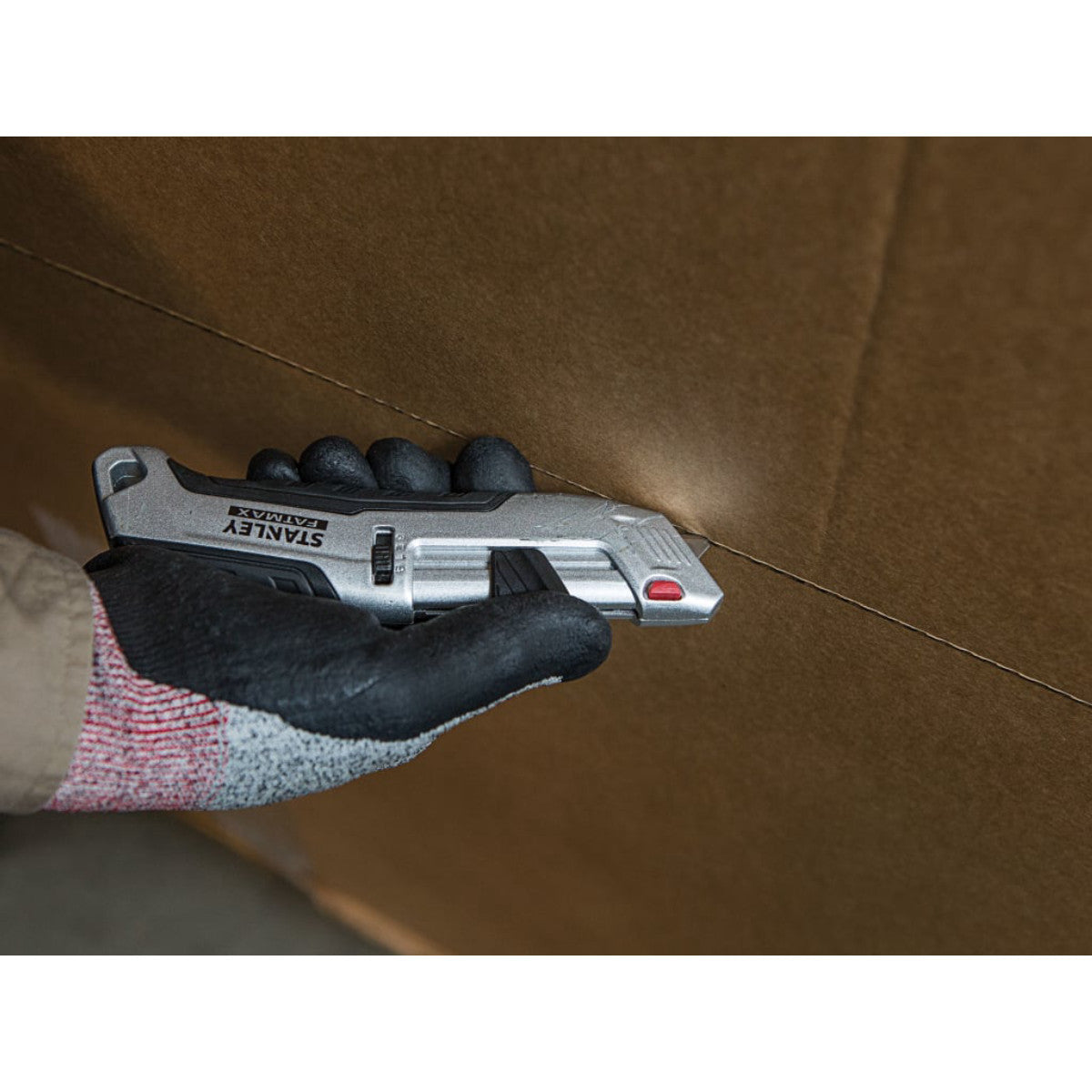 STANLEY Hand Tools FatMax Premium Auto-Retract Tri-Slide Safety Knife STA010367
