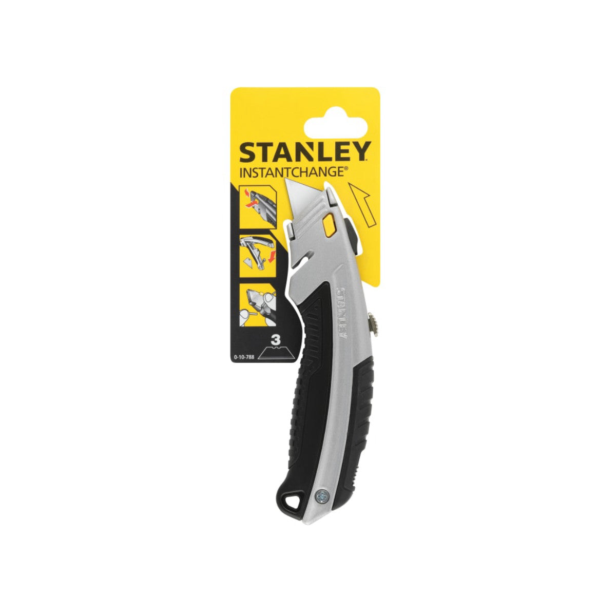 STANLEY Hand Tools Instant Change Retract Knife STA010788