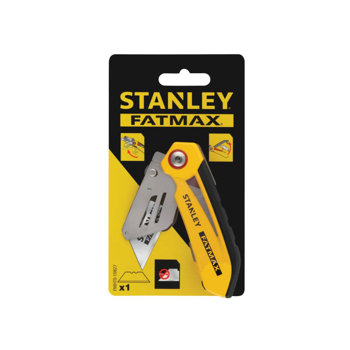STANLEY Hand Tools FatMax Fixed Blade Folding Knife STA010827