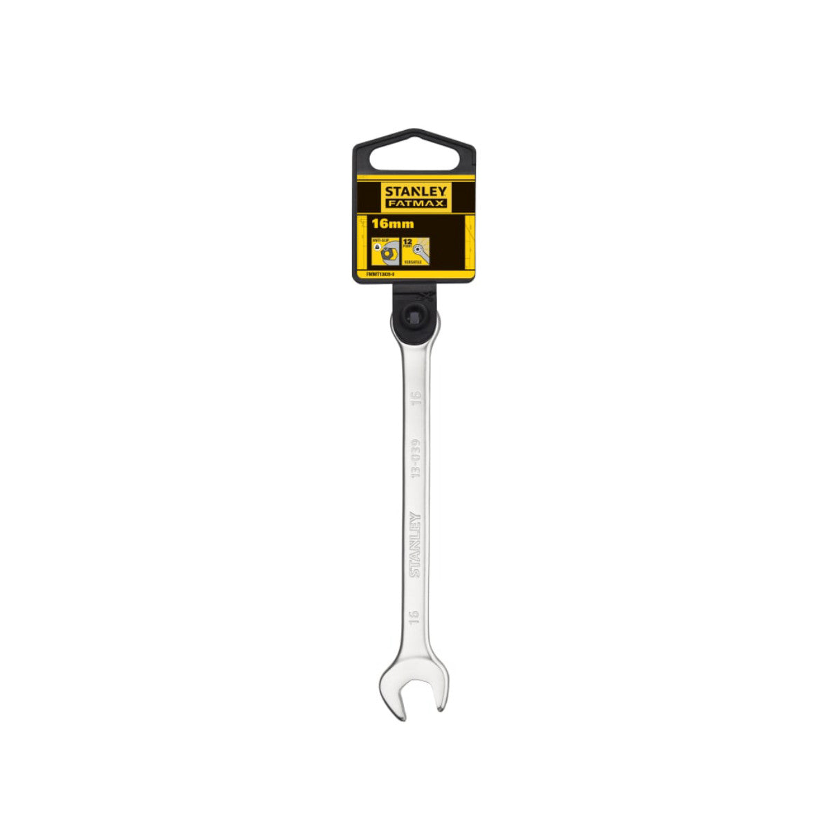 STANLEY Hand Tools FatMax Anti-Slip Combination Wrench 16mm STA013039