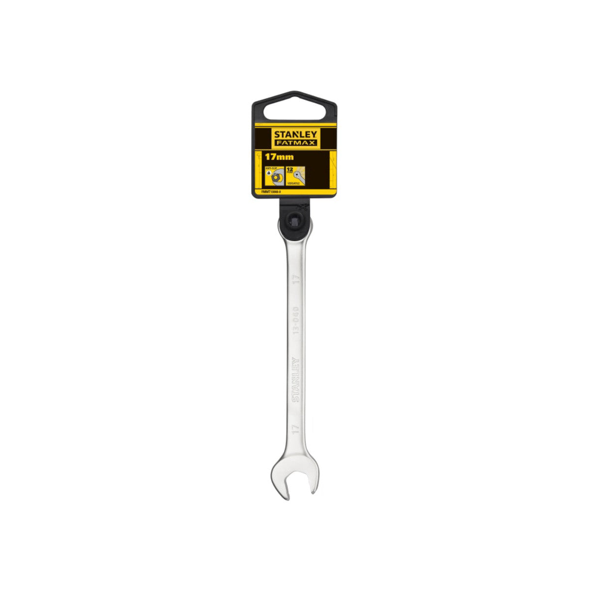 STANLEY Hand Tools FatMax Anti-Slip Combination Wrench 17mm STA013040