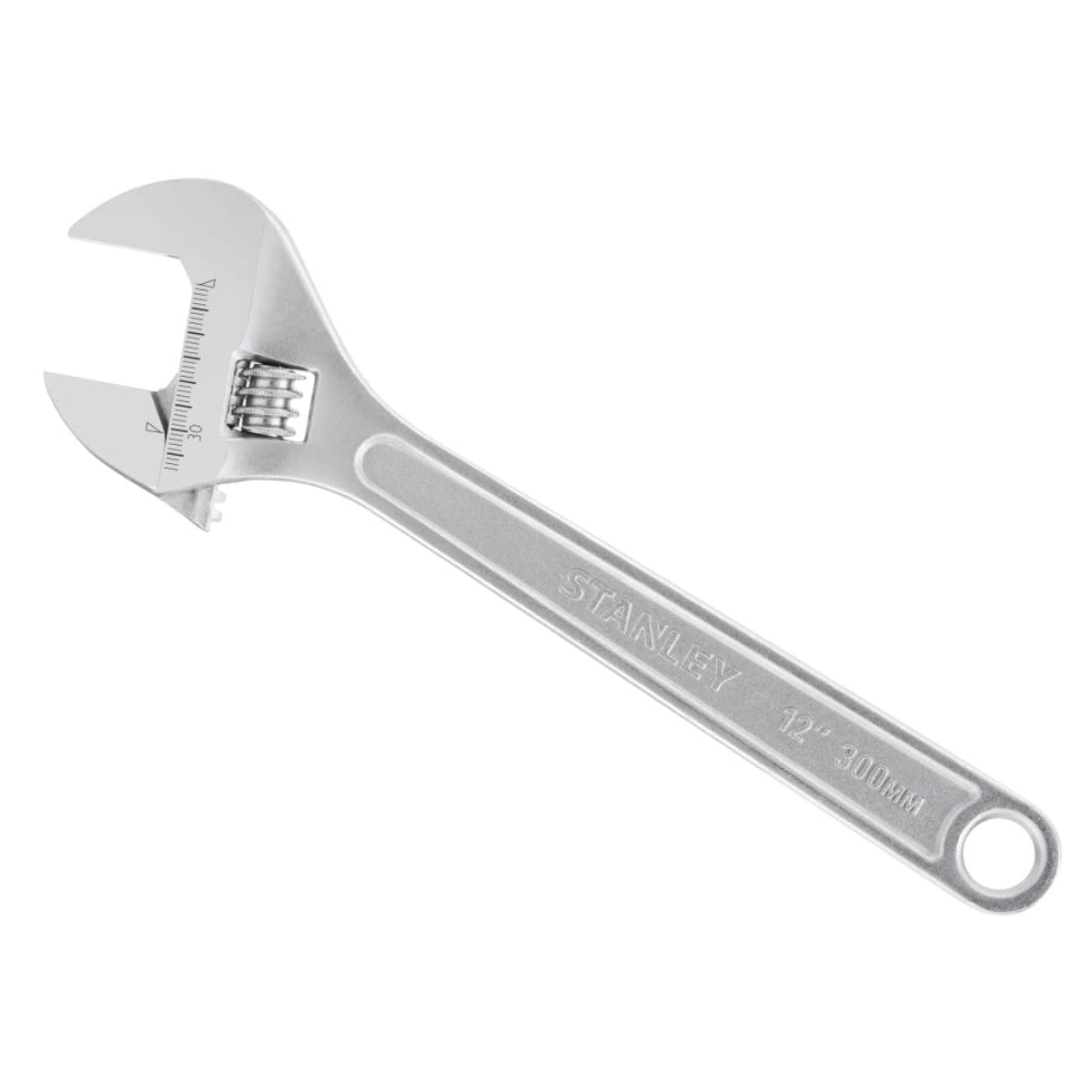 STANLEY Hand Tools Metal Adjustable Wrench 300mm (12in) STA013156
