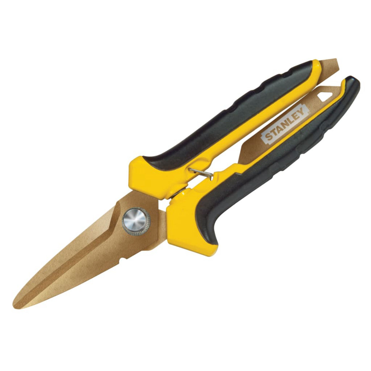 STANLEY Hand Tools Titanium Coated Shears Straight Cut 200mm STA014103