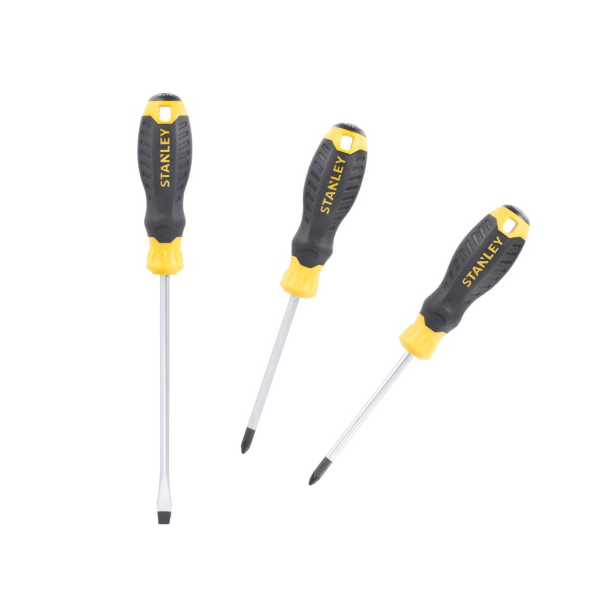 STANLEY Hand Tools CUSHION GRIP Screwdriver Set, 3 Piece STA016168