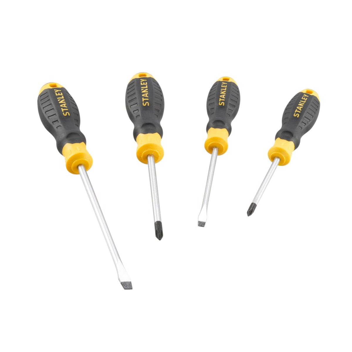 STANLEY Hand Tools CUSHION GRIP Screwdriver Set, 4 Piece STA016169S