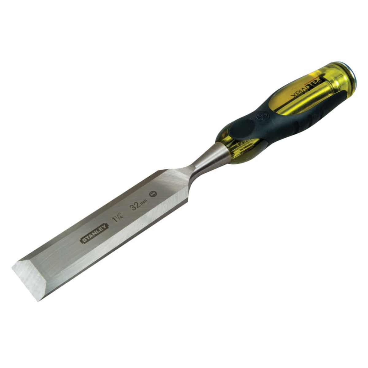 STANLEY Hand Tools FatMax Bevel Edge Chisel with Thru Tang 32mm (1.1/4in) STA016263