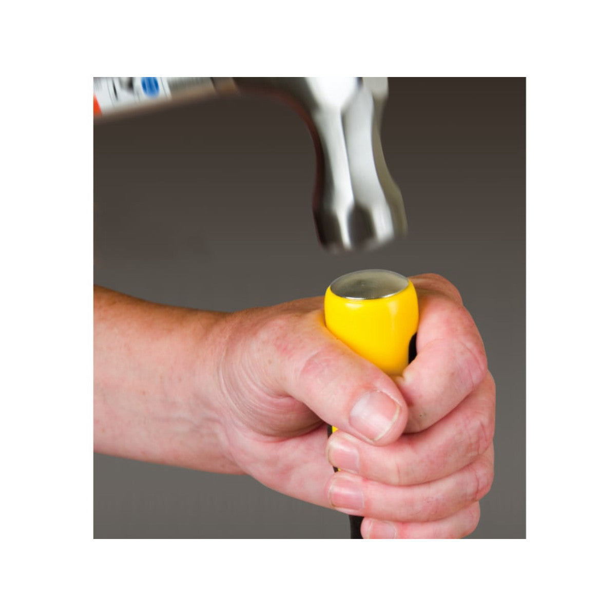 STANLEY Hand Tools DYNAGRIP Bevel Edge Chisel with Strike Cap 6mm (1/4in) STA016870