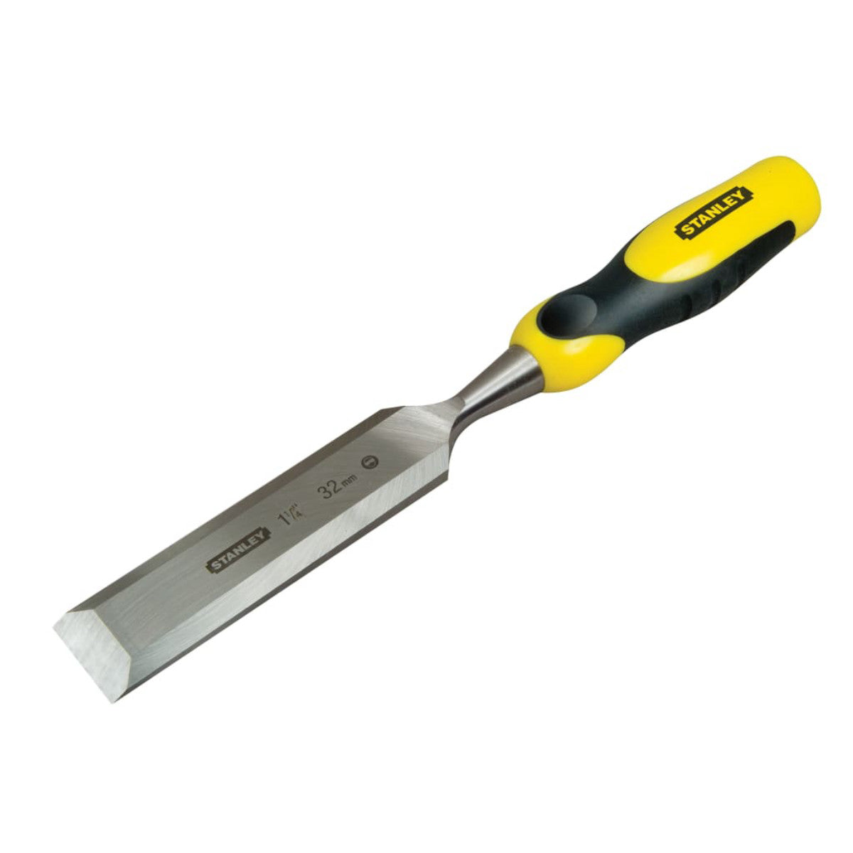 STANLEY Hand Tools DYNAGRIP Bevel Edge Chisel with Strike Cap 32mm (1.1/4in) STA016881
