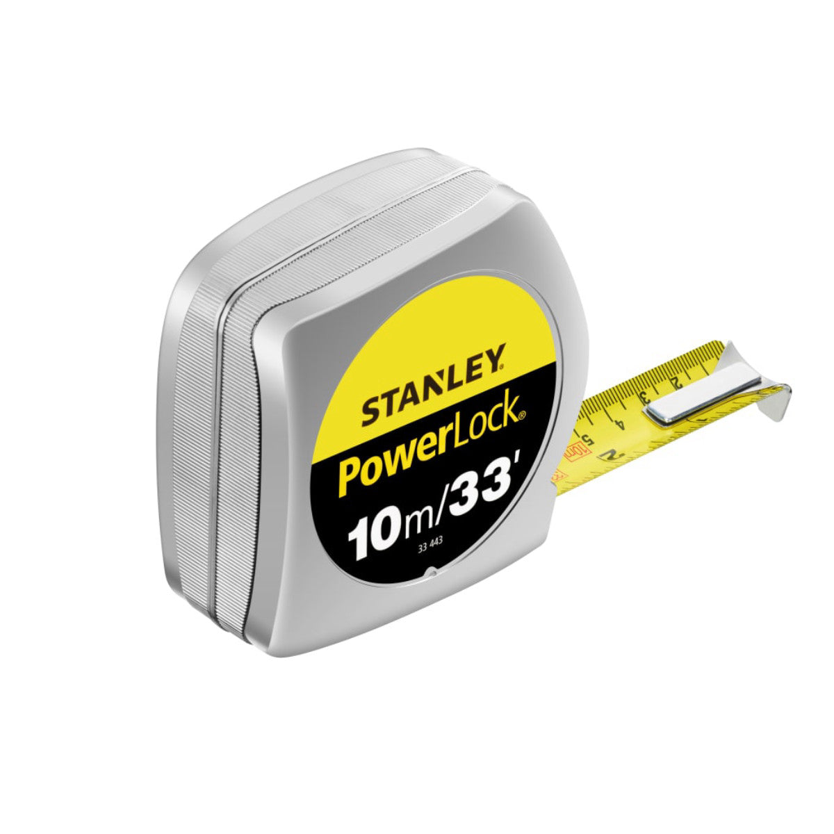 STANLEY Hand Tools PowerLock Classic Pocket Tape 10m/33ft (Width 25mm) STA033443