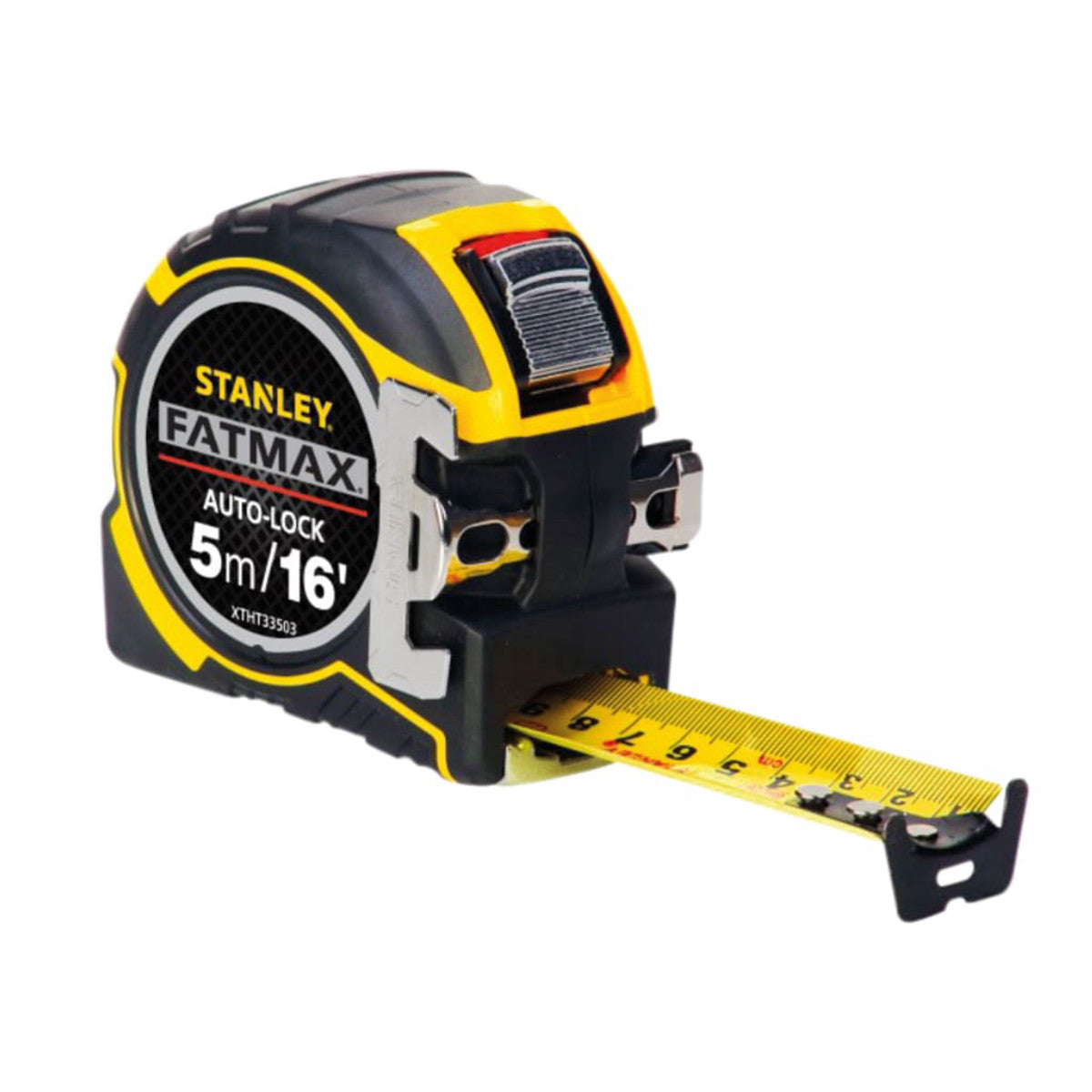 STANLEY Hand Tools FatMax Autolock Pocket Tape 5m/16ft (Width 32mm) STA033503