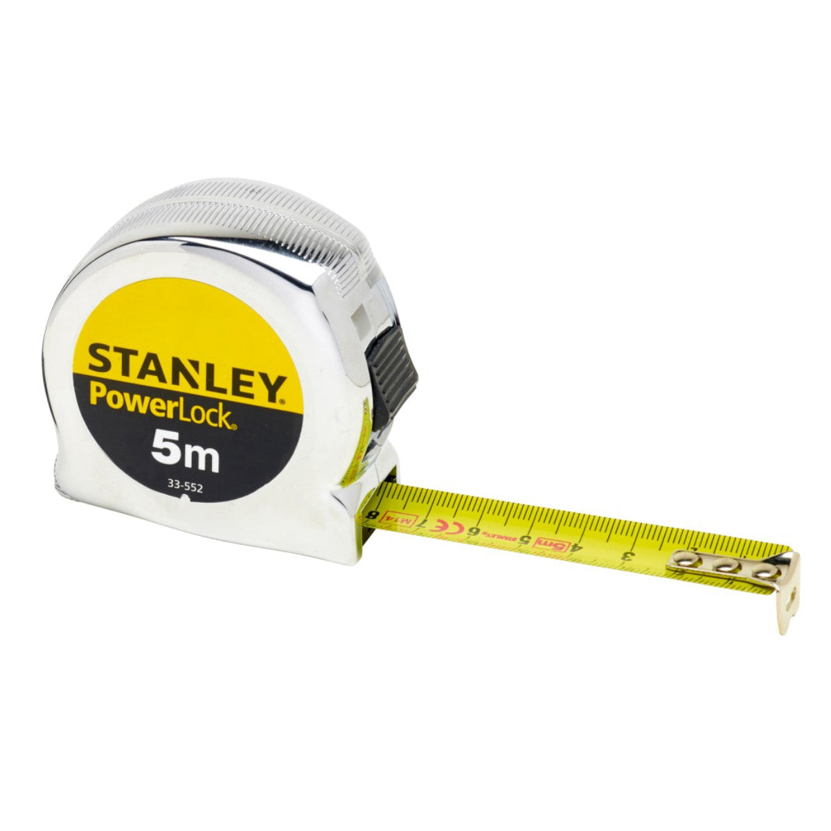 STANLEY Hand Tools PowerLock Classic Pocket Tape 5m (Width 19mm) (Metric only) STA033552
