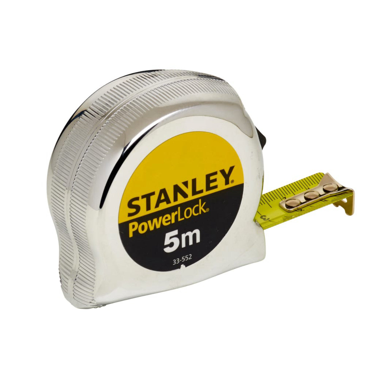 STANLEY Hand Tools PowerLock Classic Pocket Tape 5m (Width 19mm) (Metric only) STA033552