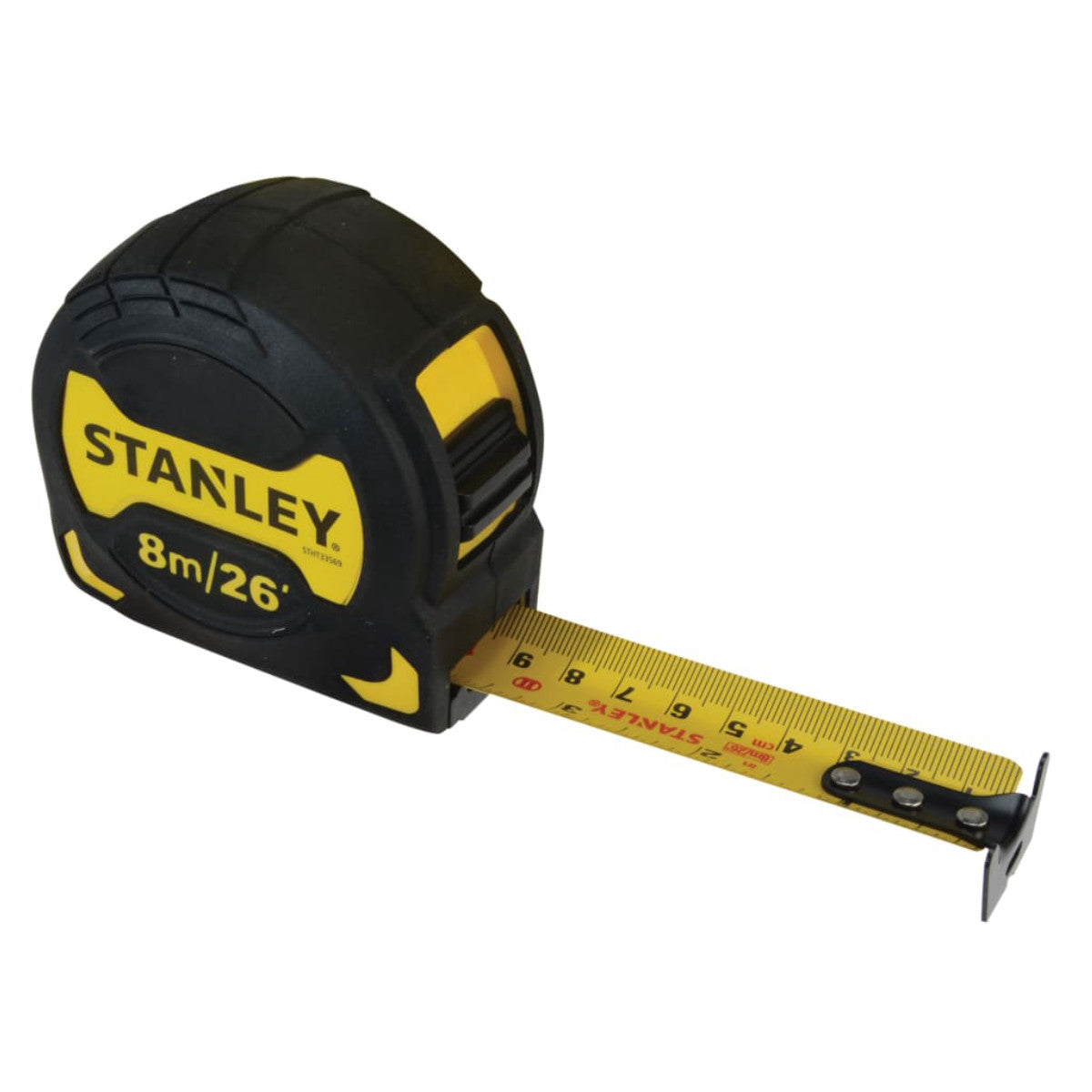 STANLEY Hand Tools Grip Pocket Tape 8m/26ft (Width 28mm) STA033569