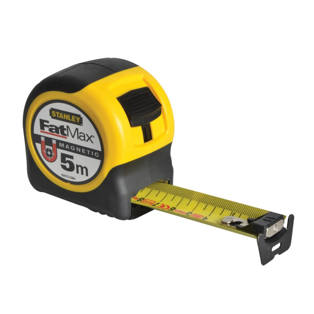 STANLEY Hand Tools FatMax Magnetic BladeArmor Tape 5m (Width 32mm) (Metric only) STA033864
