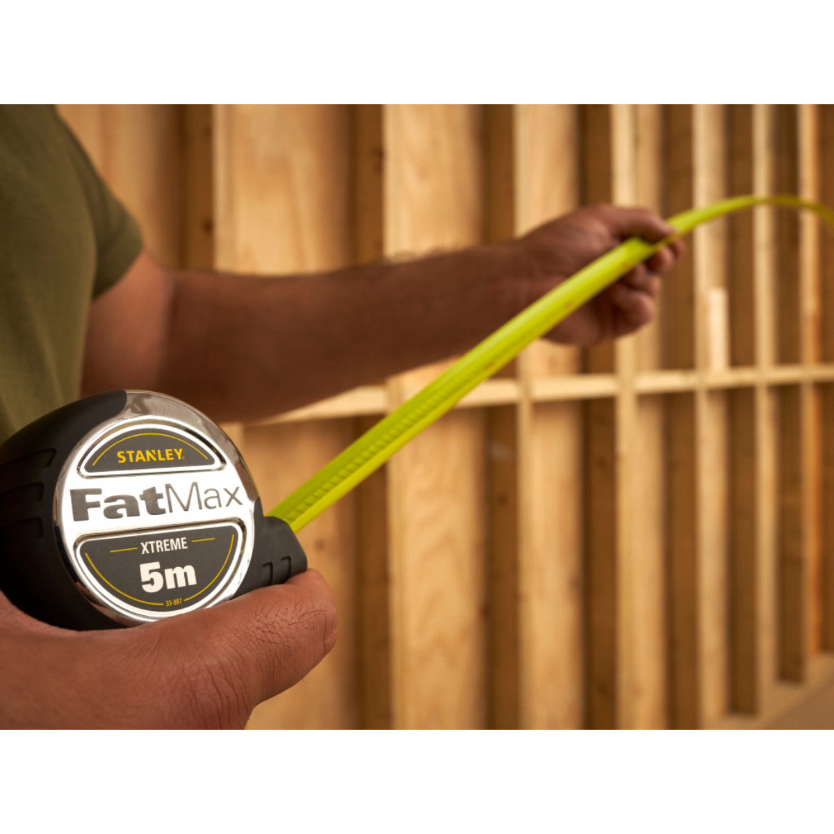STANLEY Hand Tools FatMax Pro Pocket Tape 5m (Width 32mm) (Metric only) STA033887