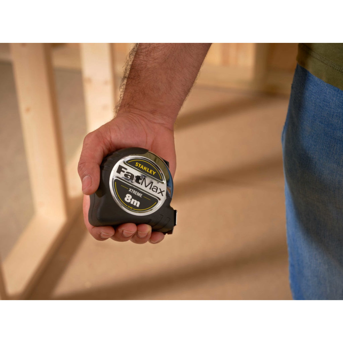 STANLEY Hand Tools FatMax Pro Pocket Tape 8m (Width 32mm) (Metric only) STA033892