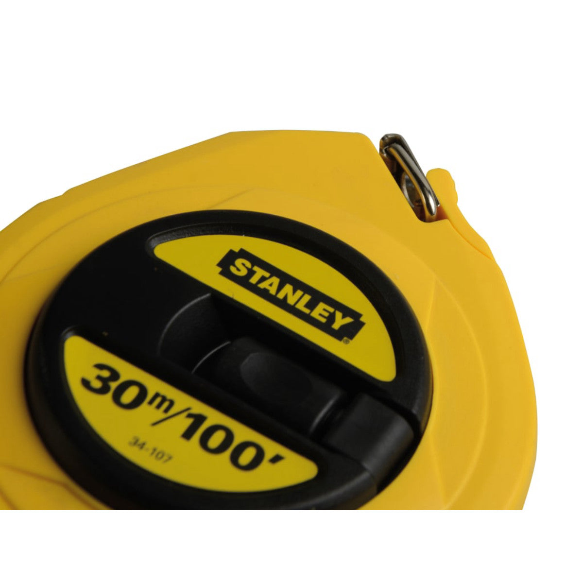 STANLEY Hand Tools Closed Case Steel Long Tape 30m/100ft (Width 10mm) STA034107