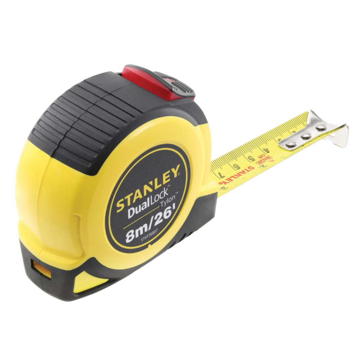STANLEY Hand Tools DualLock Tylon Pocket Tape 8m/26ft (Width 25mm) STA036807