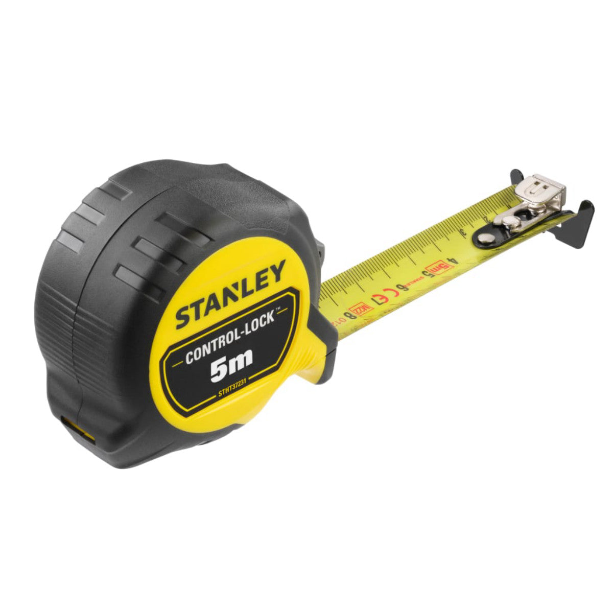 STANLEY Hand Tools CONTROL-LOCK Pocket Tape 5m (Width 25mm) (Metric only) STA037231