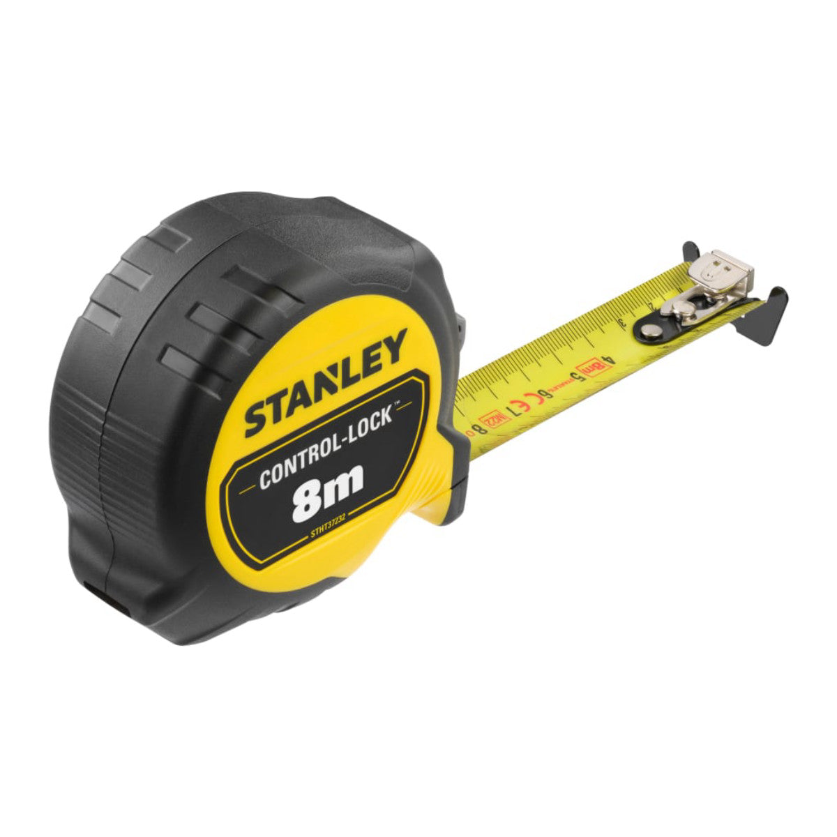 STANLEY Hand Tools CONTROL-LOCK Pocket Tape 8m (Width 25mm) (Metric only) STA037232