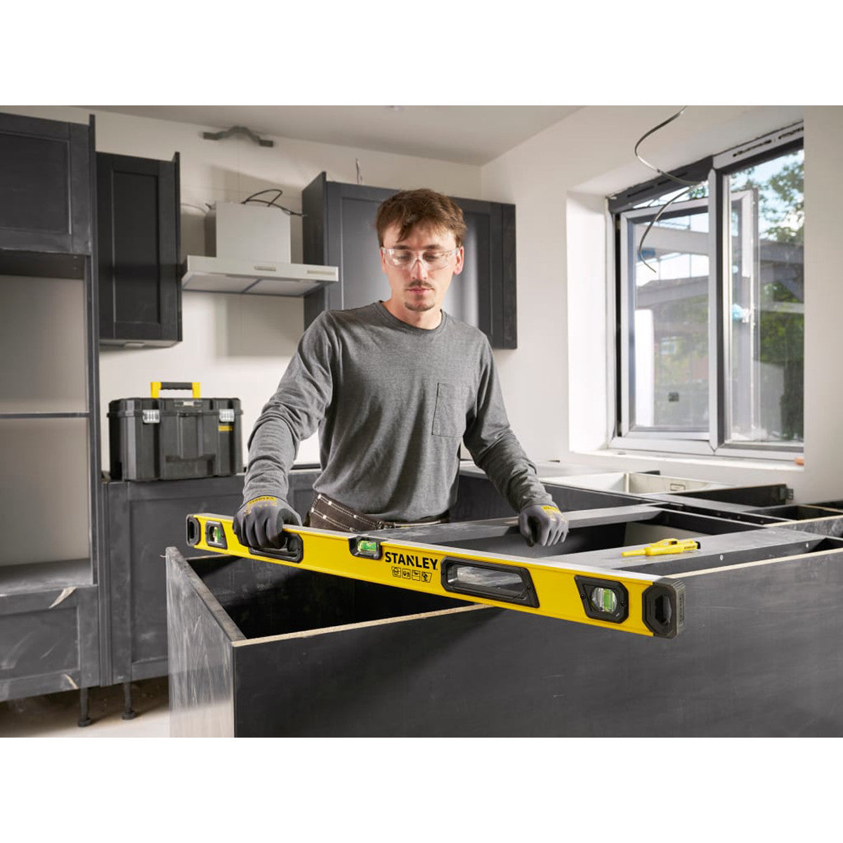 STANLEY Hand Tools STHT41036 Box Beam Level 90cm STA041036