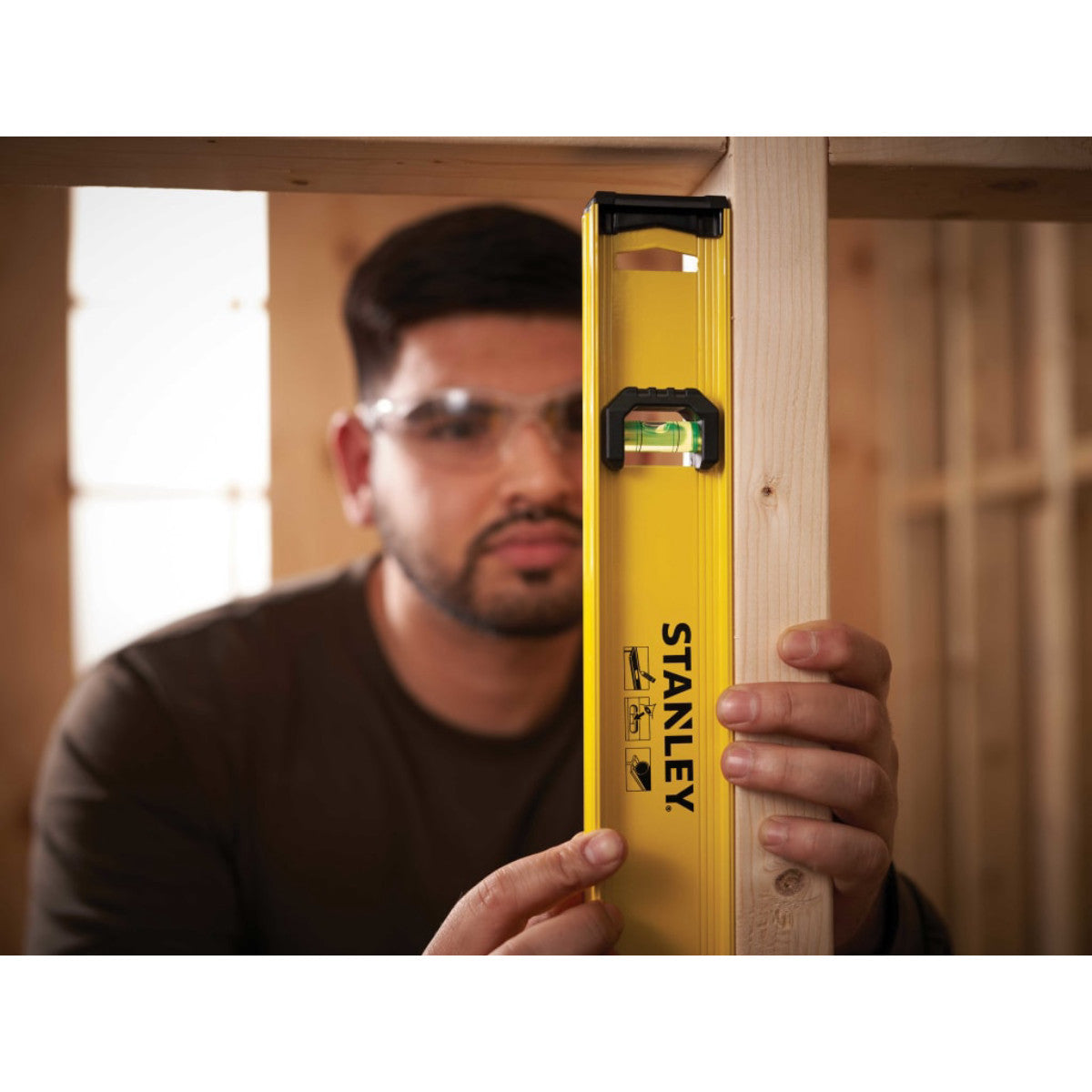 STANLEY Hand Tools Basic I-Beam Level 60cm STA042074