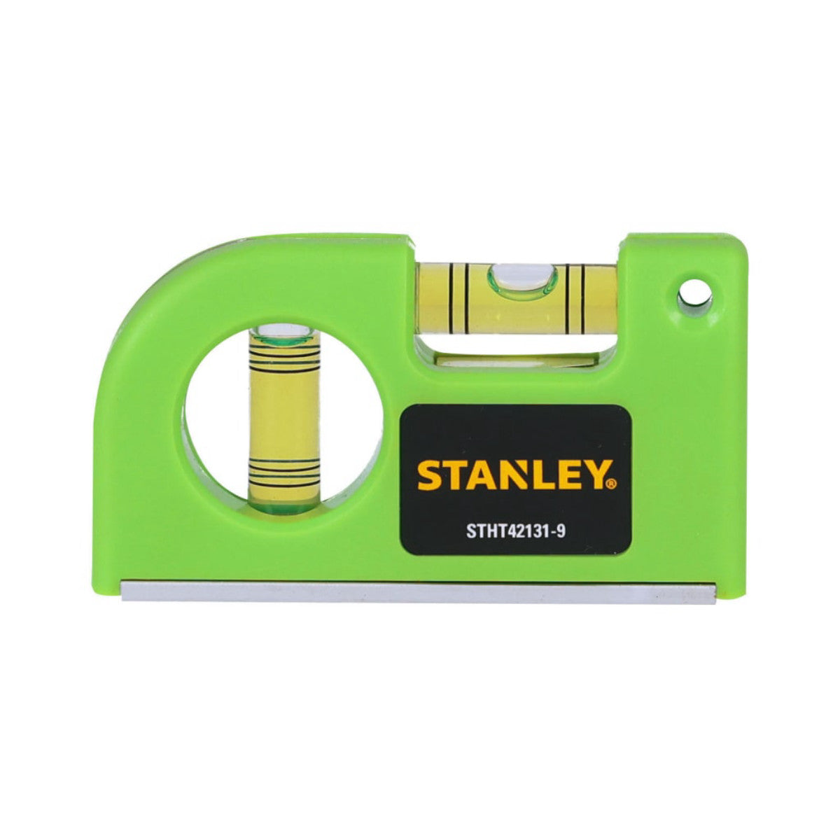 STANLEY Hand Tools Magnetic Hi-Vis Pocket Level STA042131