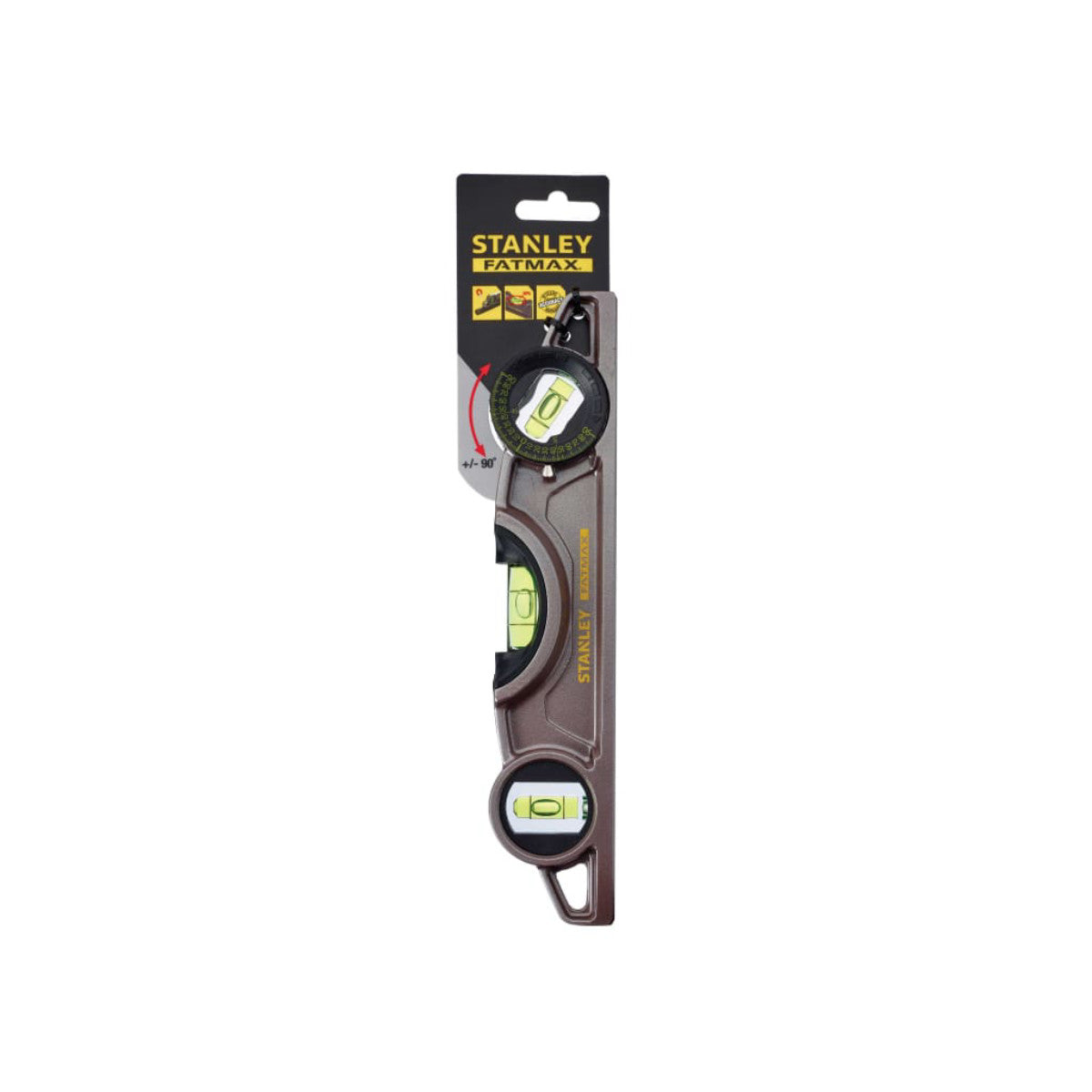 STANLEY Hand Tools FatMax Pro Torpedo Level 25cm STA043609
