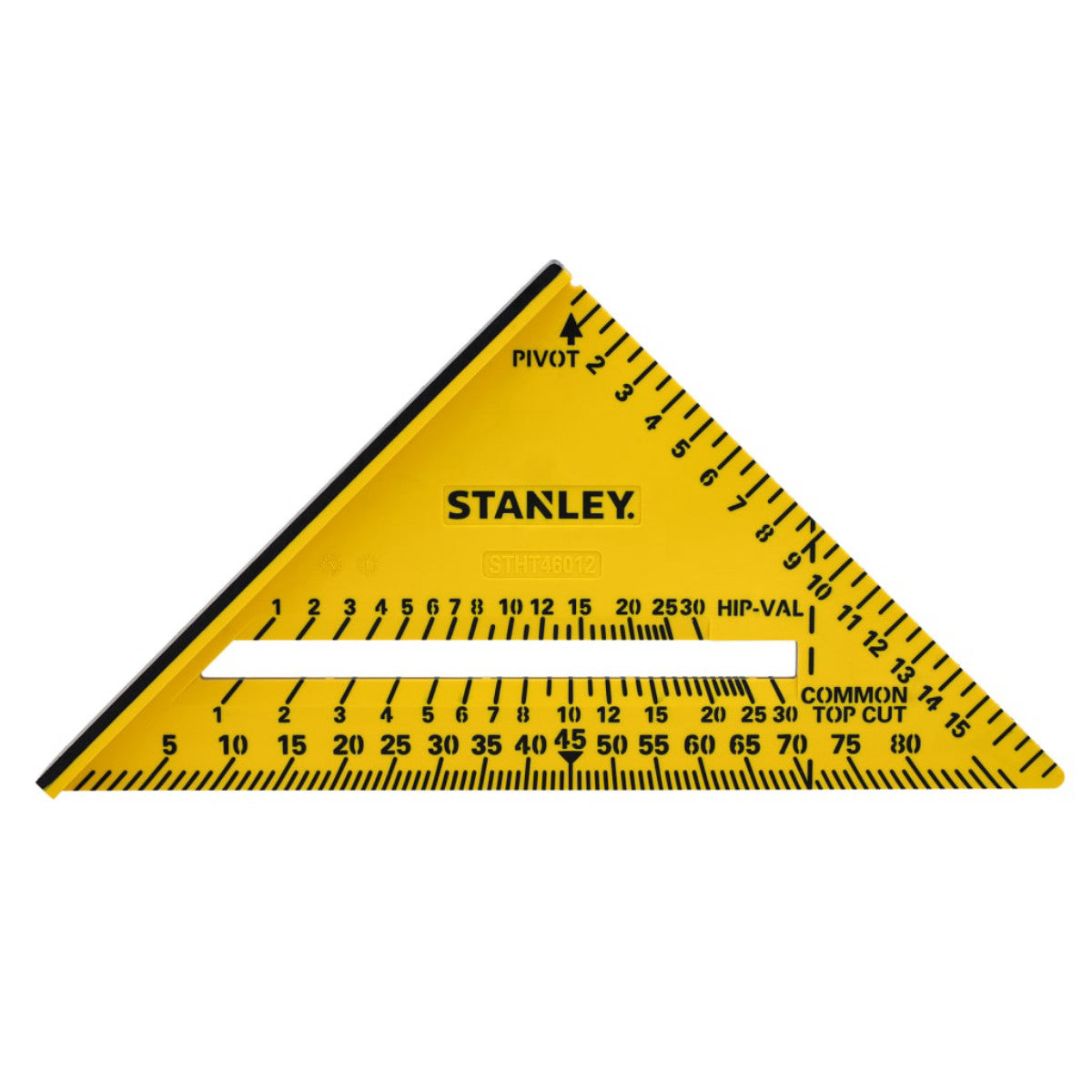 STANLEY Hand Tools QUICKSQUARE Dual Colour ABS Rafter Square 180mm STA046012