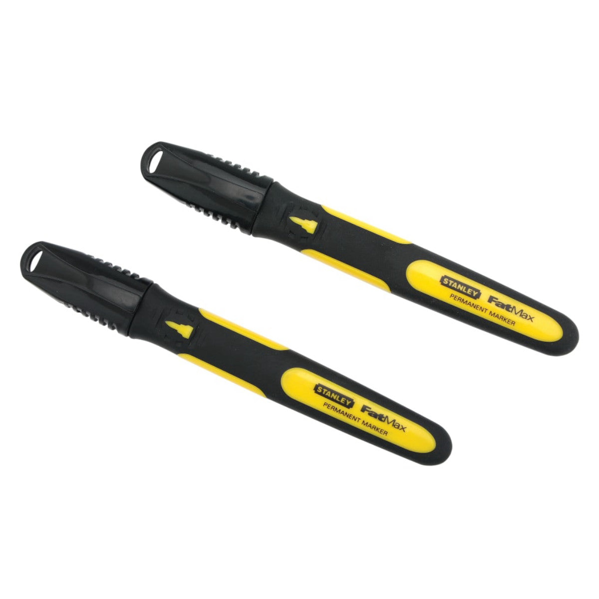 STANLEY Hand Tools Fine Tip Marker Black (Pack 2) STA047312