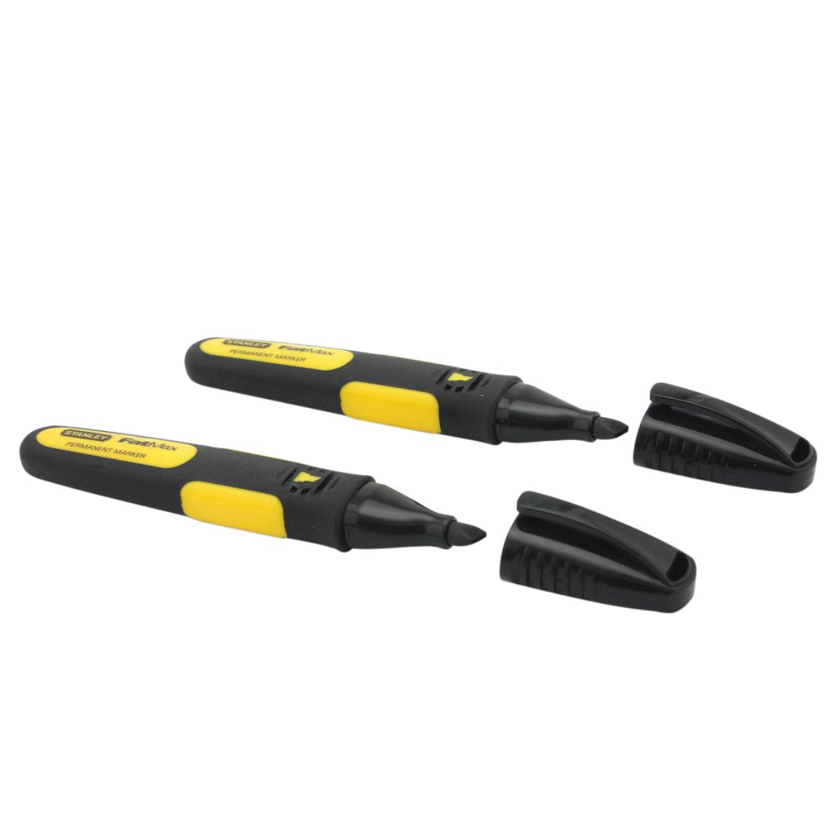 STANLEY Hand Tools Chisel Tip Marker Black (Pack 2) STA047314