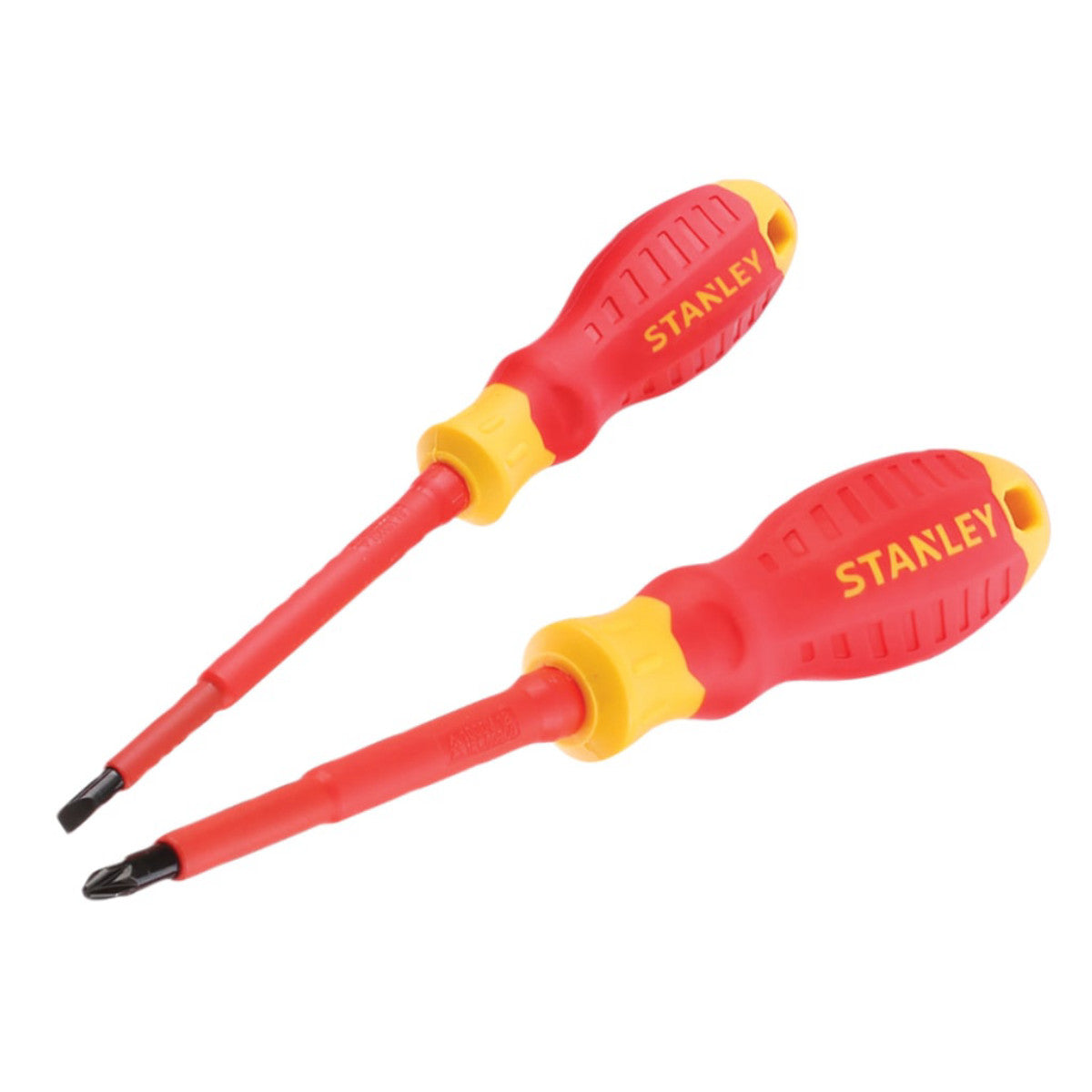 STANLEY Hand Tools FatMax VDE Insulated Screwdriver Set, 2 Piece STA060030
