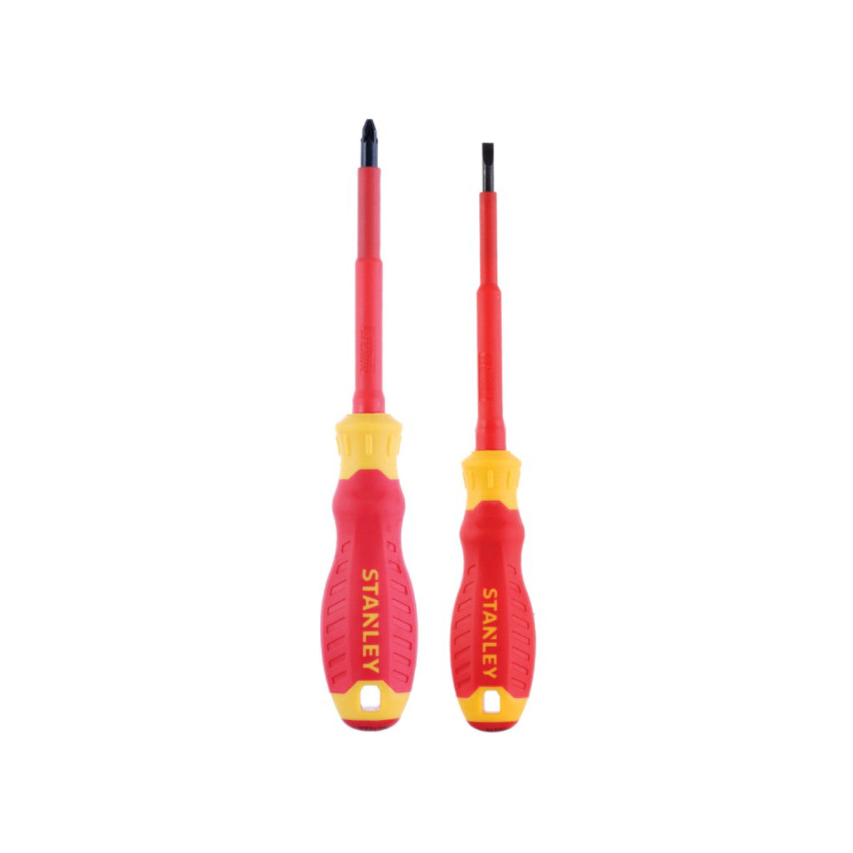 STANLEY Hand Tools FatMax VDE Insulated Screwdriver Set, 2 Piece STA060030