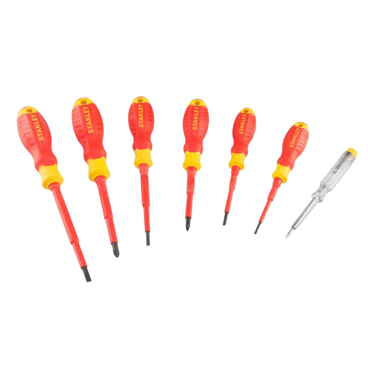 STANLEY Hand Tools VDE Screwdriver Set, 7 Piece STA060033