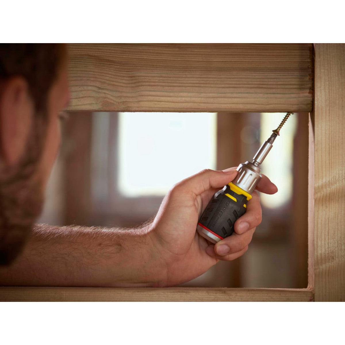 STANLEY Hand Tools FatMax Ratchet Screwdriver Stubby STA062688
