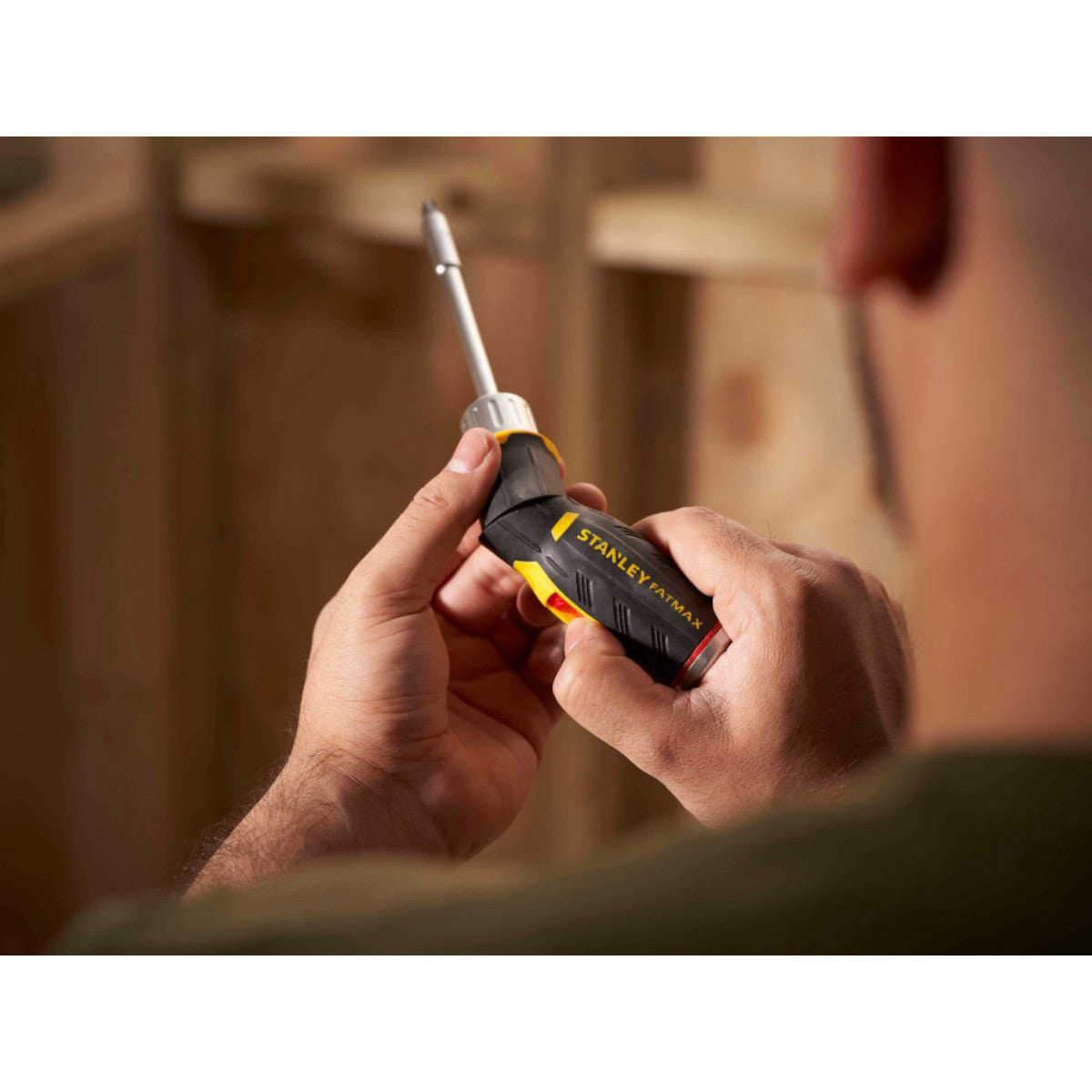 STANLEY Hand Tools FatMax Pistol Grip Ratchet 12 Bits STA062691