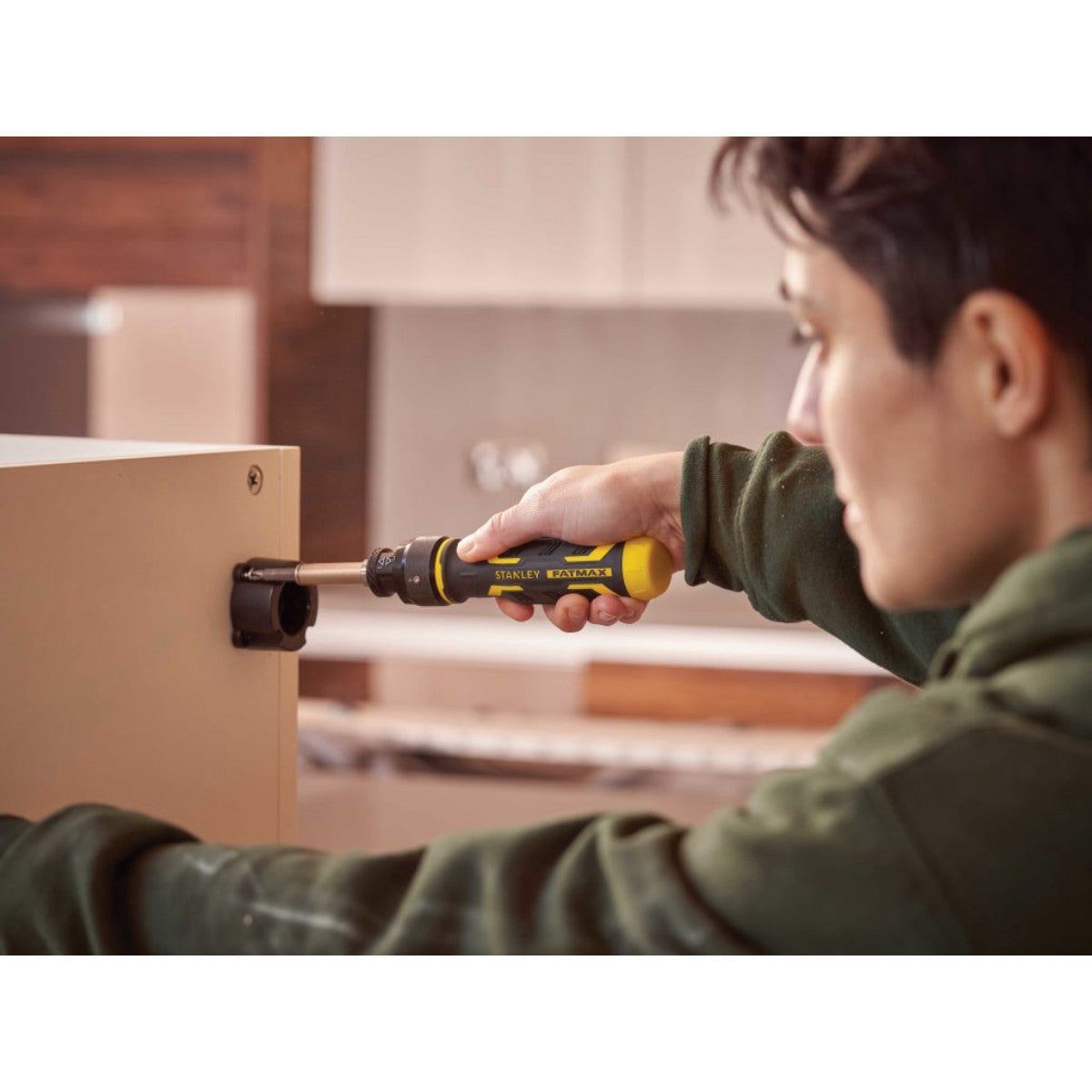 STANLEY Hand Tools FatMax Ratcheting Screwdriver STA062692N