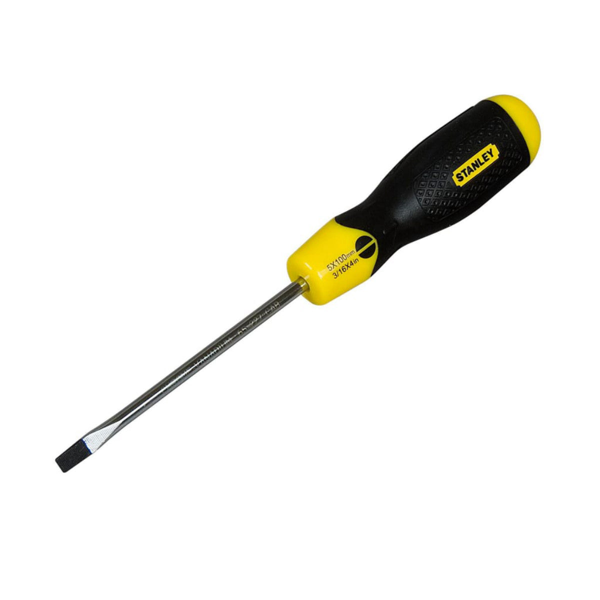 STANLEY Hand Tools Cushion Grip Screwdriver Parallel Tip 2.5 x 75mm STA064923