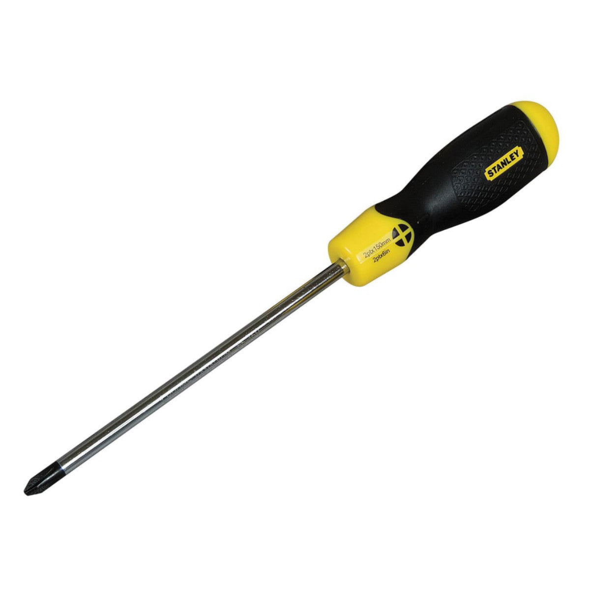 STANLEY Hand Tools Cushion Grip Screwdriver Pozidriv Tip PZ1 x 75mm STA064955