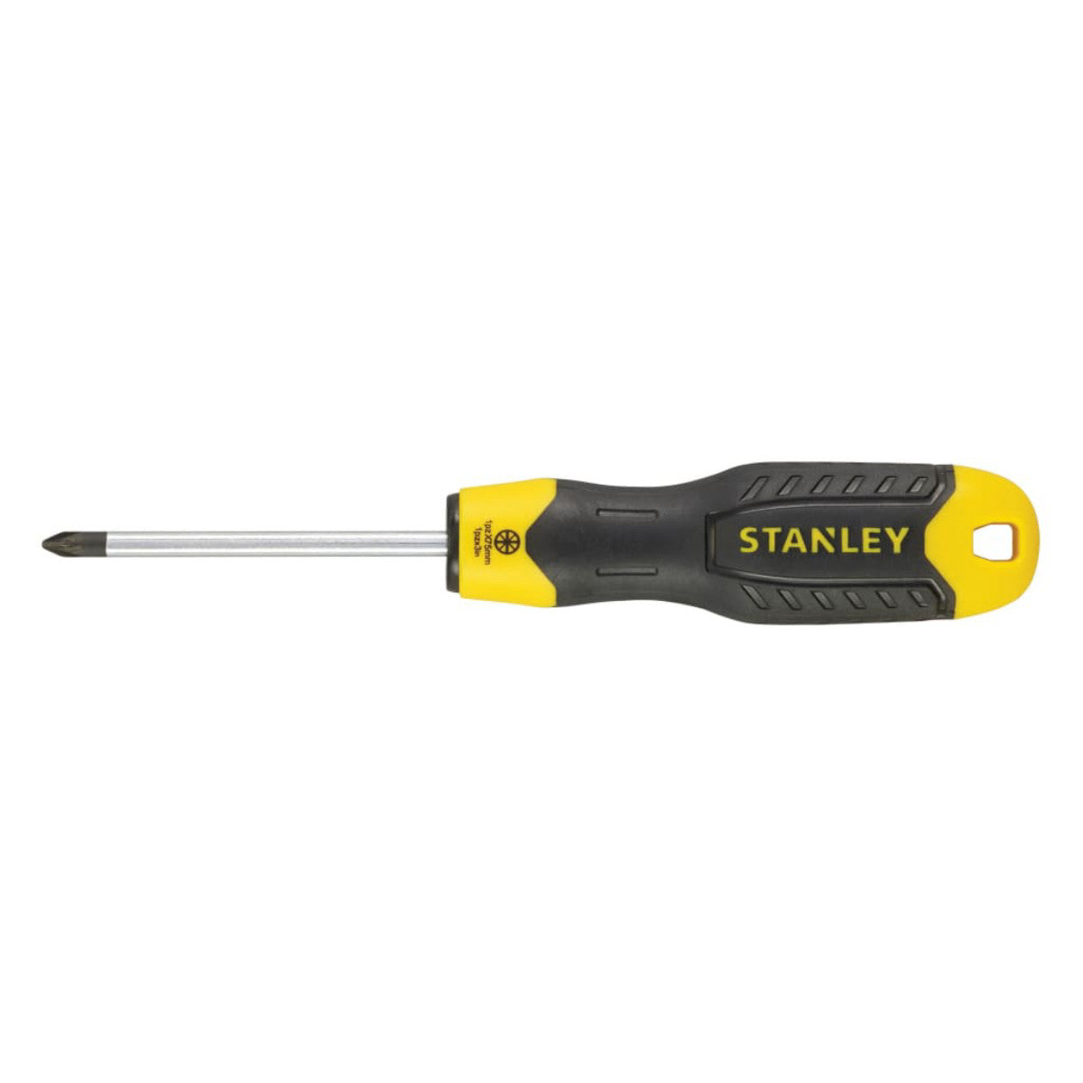 STANLEY Hand Tools Cushion Grip Screwdriver Pozidriv Tip PZ1 x 75mm STA064955