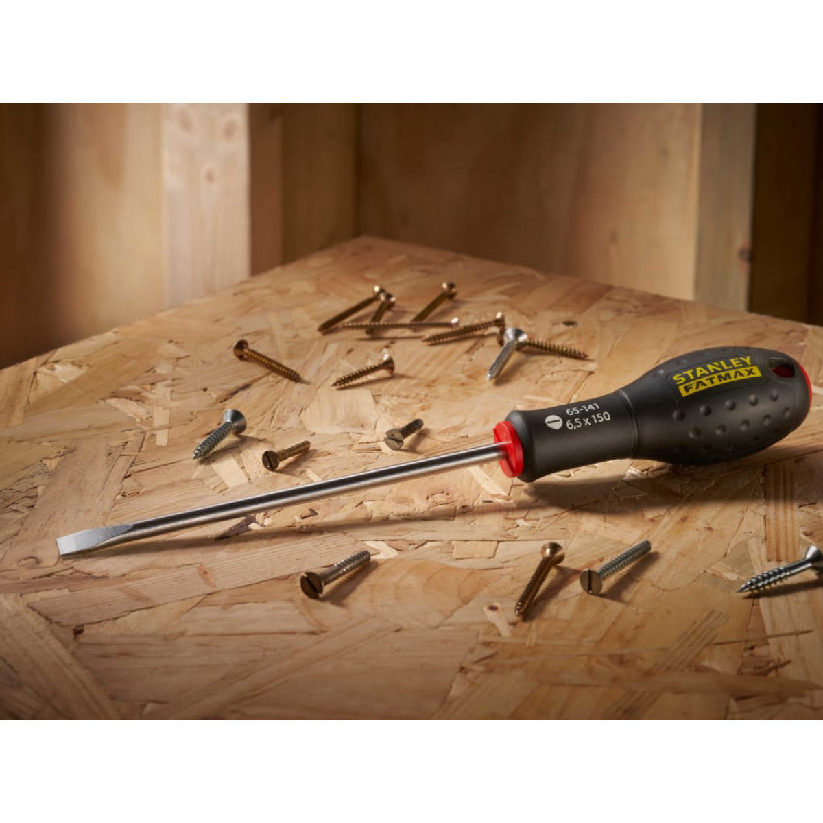 STANLEY Hand Tools FatMax Screwdriver Flared Tip 6.5 x 150mm STA065141