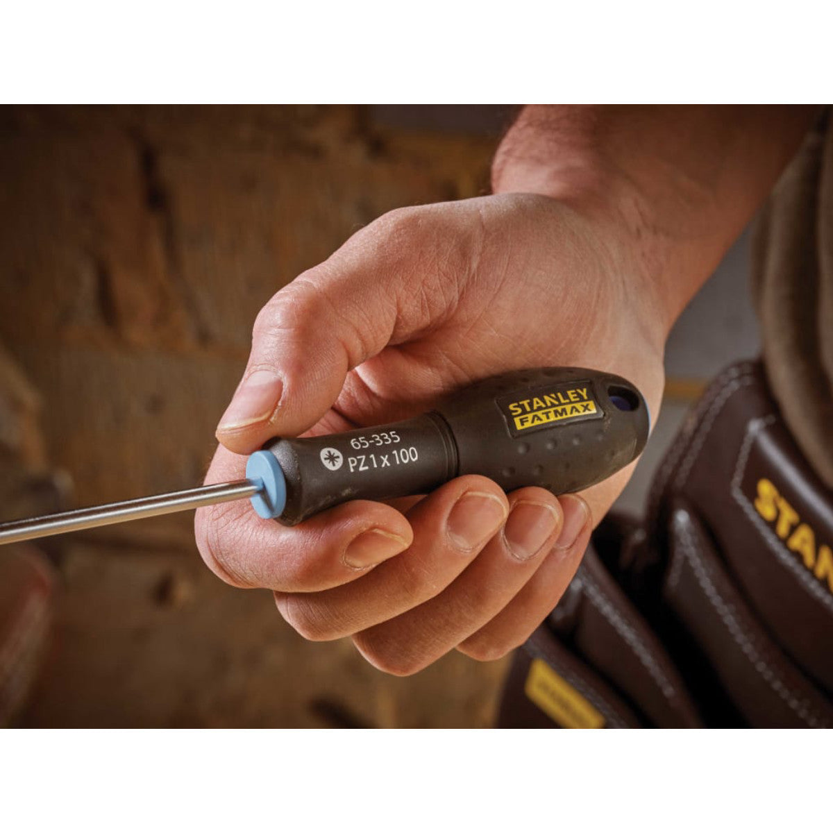 STANLEY Hand Tools FatMax Screwdriver Pozidriv Tip PZ1 x 100mm STA065335
