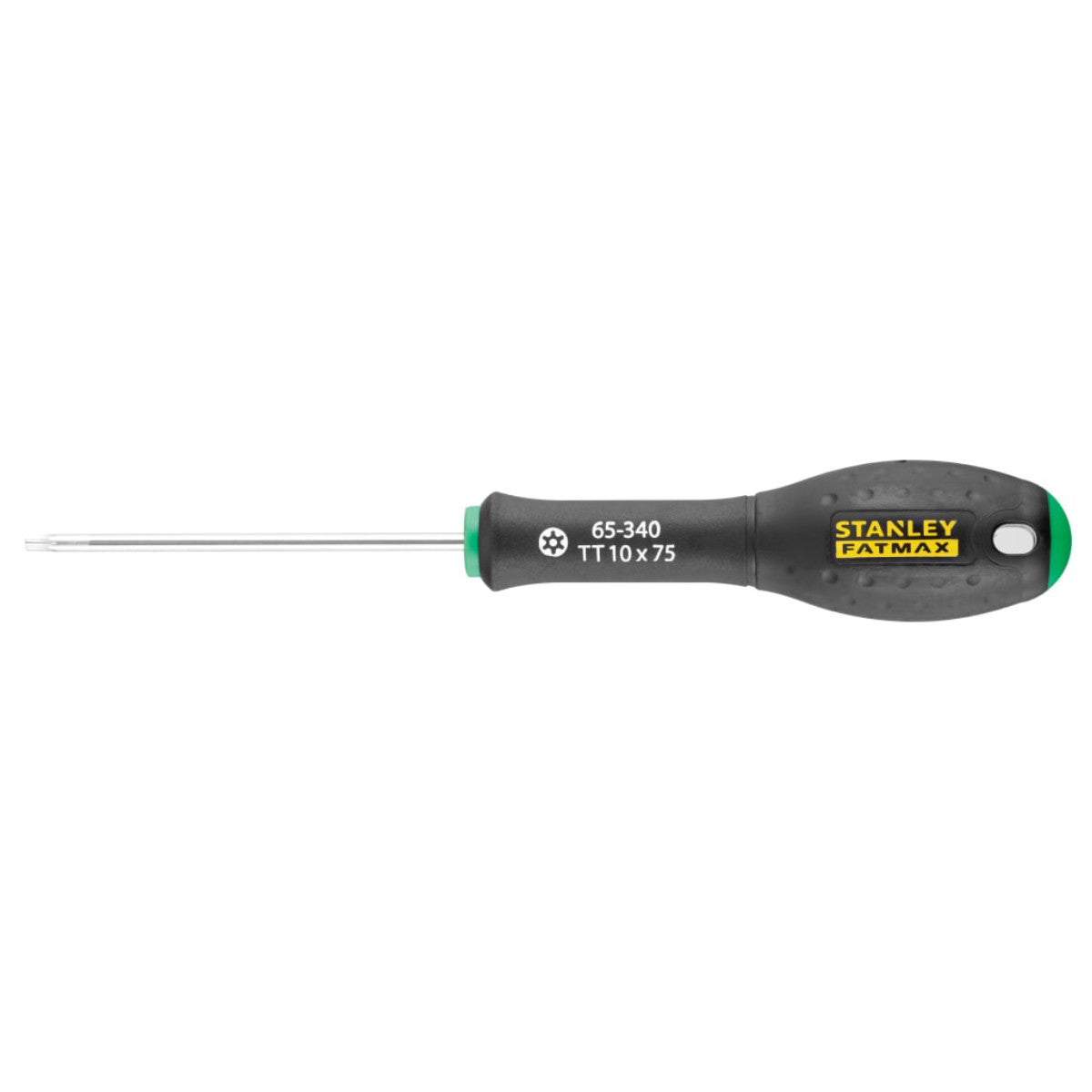 STANLEY Hand Tools FatMax Screwdriver Tamper-proof TORX Tip TTX10 x 75mm STA065340