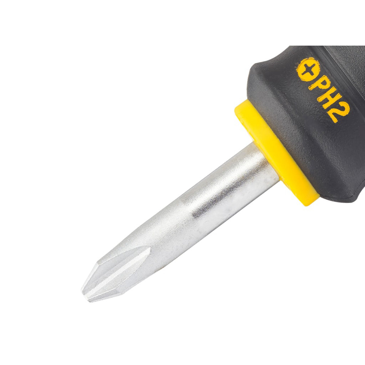 STANLEY Hand Tools FatMax Stubby Screwdriver Phillips Tip PH2 x 30mm STA065407