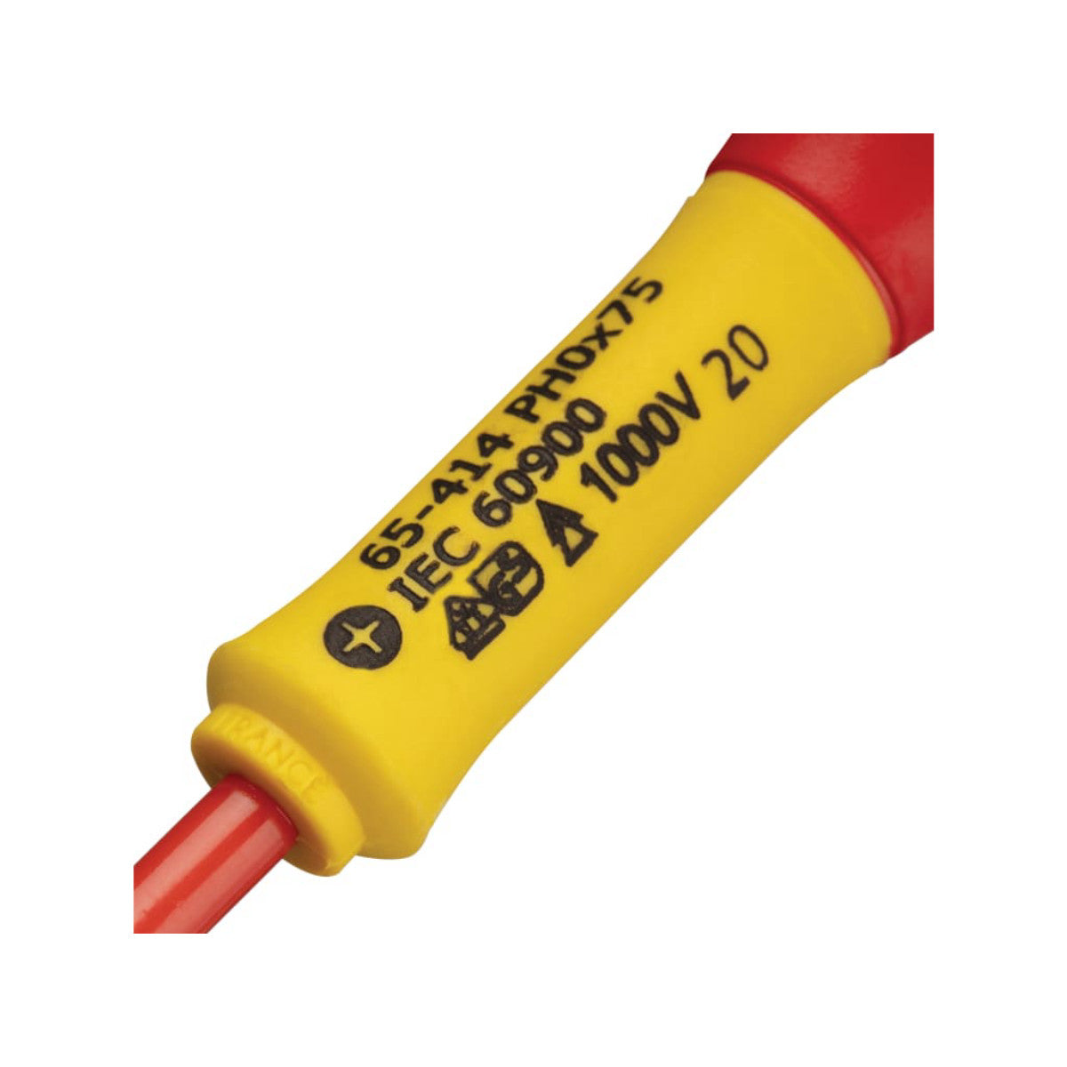 STANLEY Hand Tools FatMax VDE Insulated Screwdriver Phillips Tip PH0 x 75mm STA065414